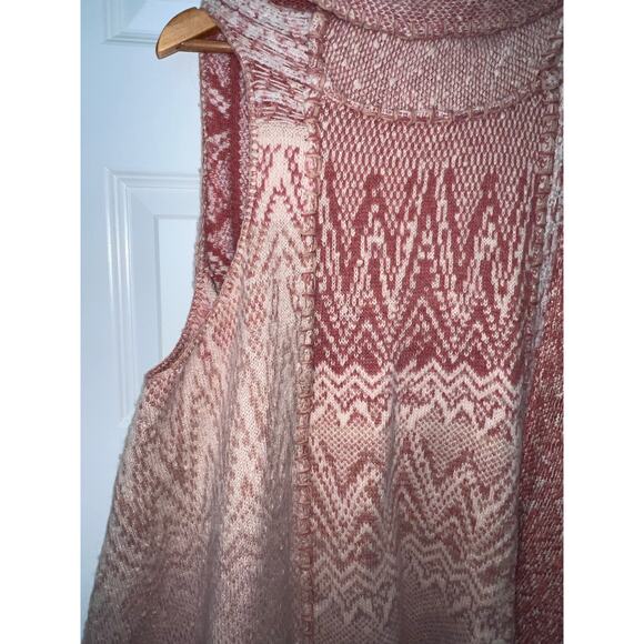 Free People "In Your Arms"  Swing Sweater Vest Cardigan Size Small - Picture 9 of 10